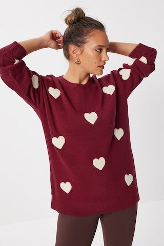 Pull-over Happiness İstanbul en rouge