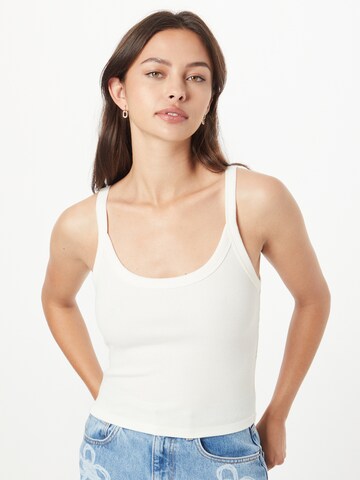 Abercrombie & Fitch Top in Beige: front