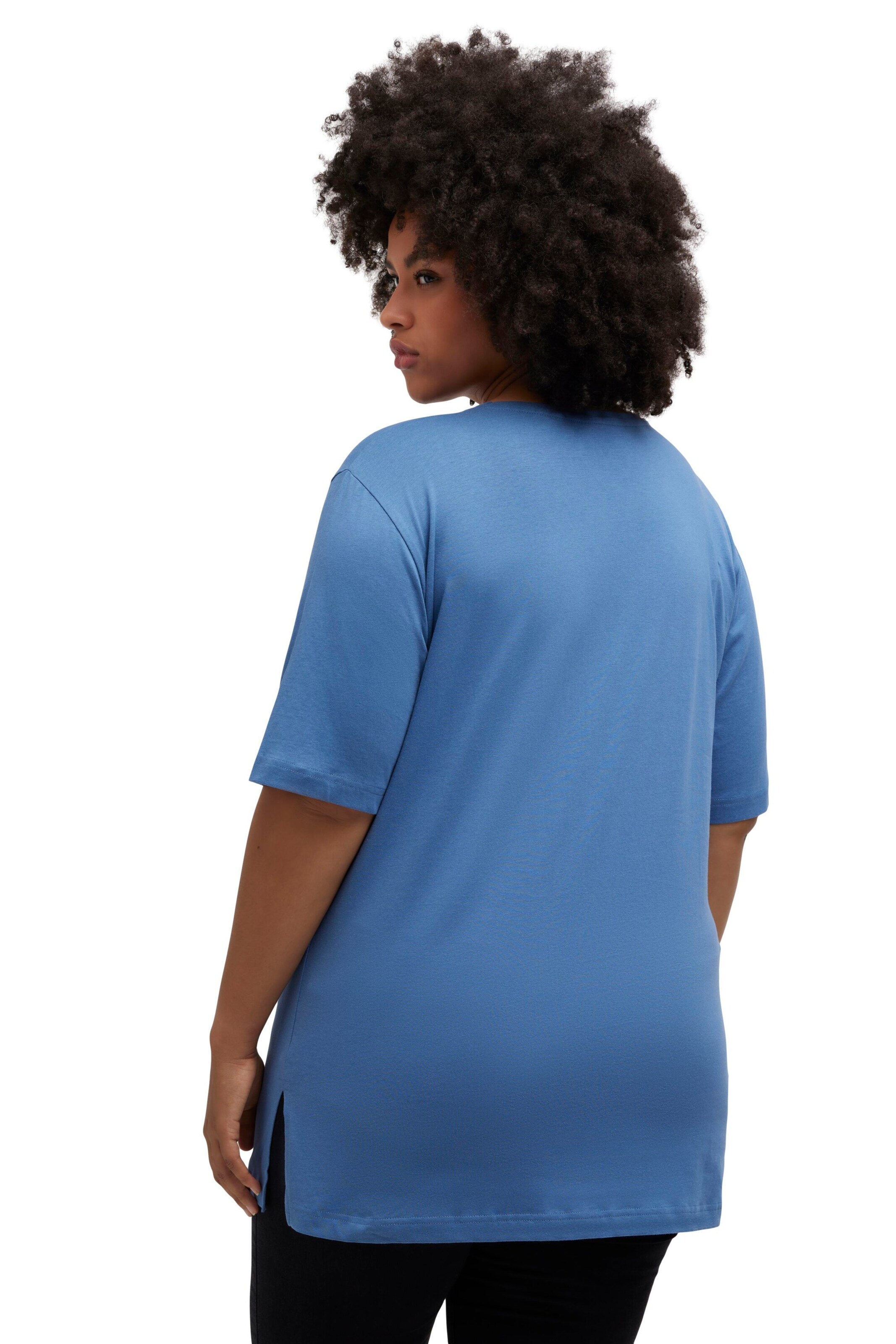 Ulla Popken Shirt in Blue