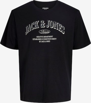 Jack & Jones Junior T-shirt 'JJEDENVER' i svart: framsida