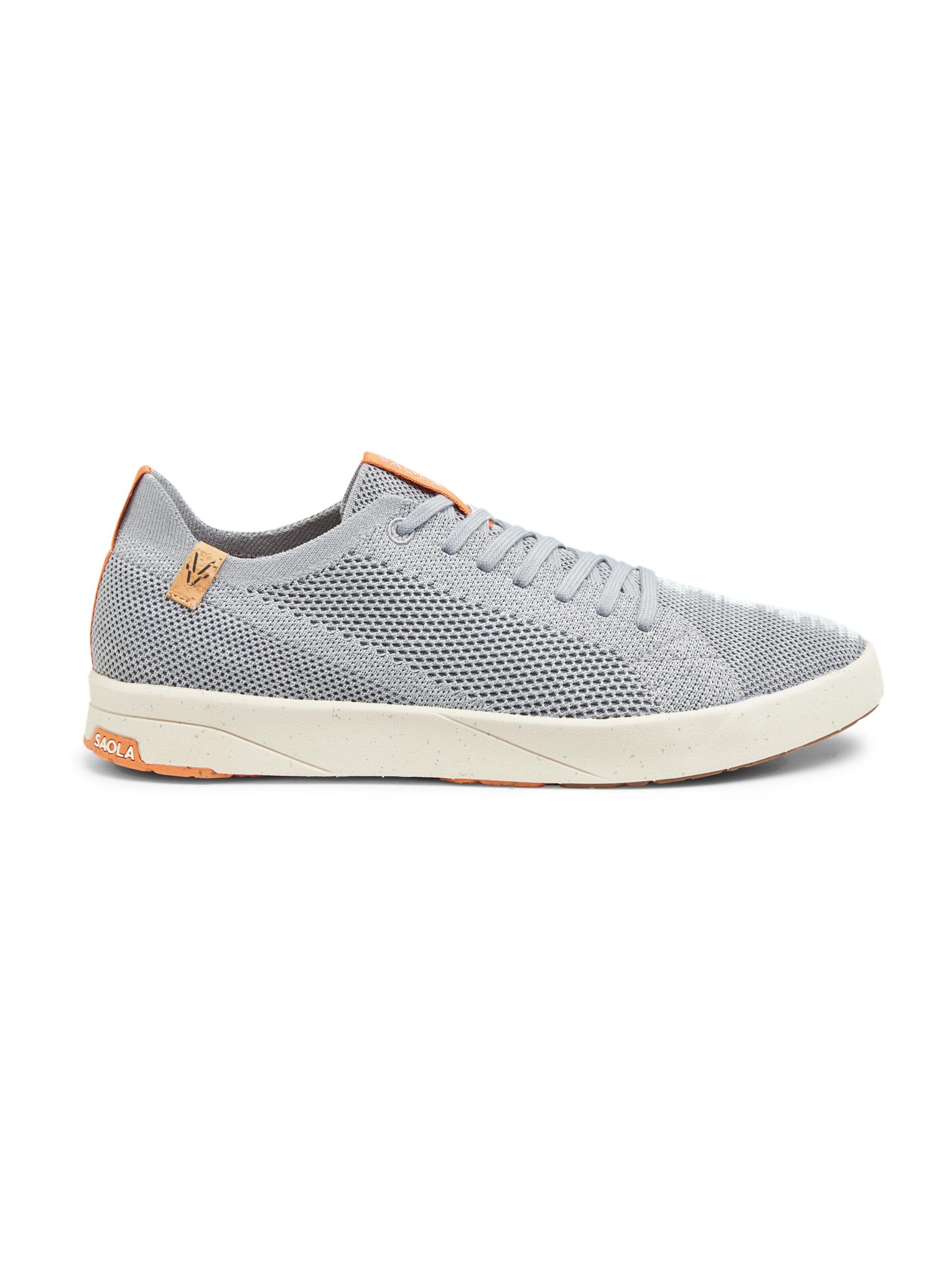SAOLA Schnürschuh 'Cannon Knit 2.0 M Grey'‌‌‌‌ in Grau: Vorderseite