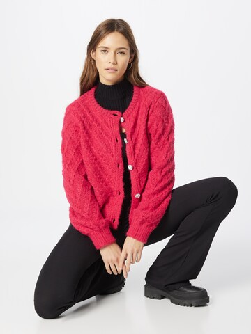 ONLY Sweter 'YVIE' w kolorze różowy