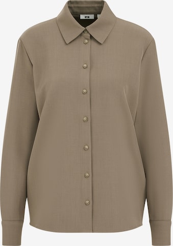 WE Fashion Pusero värissä harmaa: etupuoli