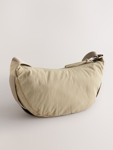 Next Schultertasche in Beige