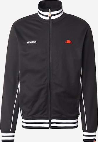 ELLESSEGornji dio trenirke 'Milan' - crna boja: prednji dio