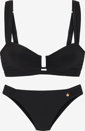 S/C/D dydžio Bikinis iš LASCANA, spalva – juoda, Prekių apžvalga