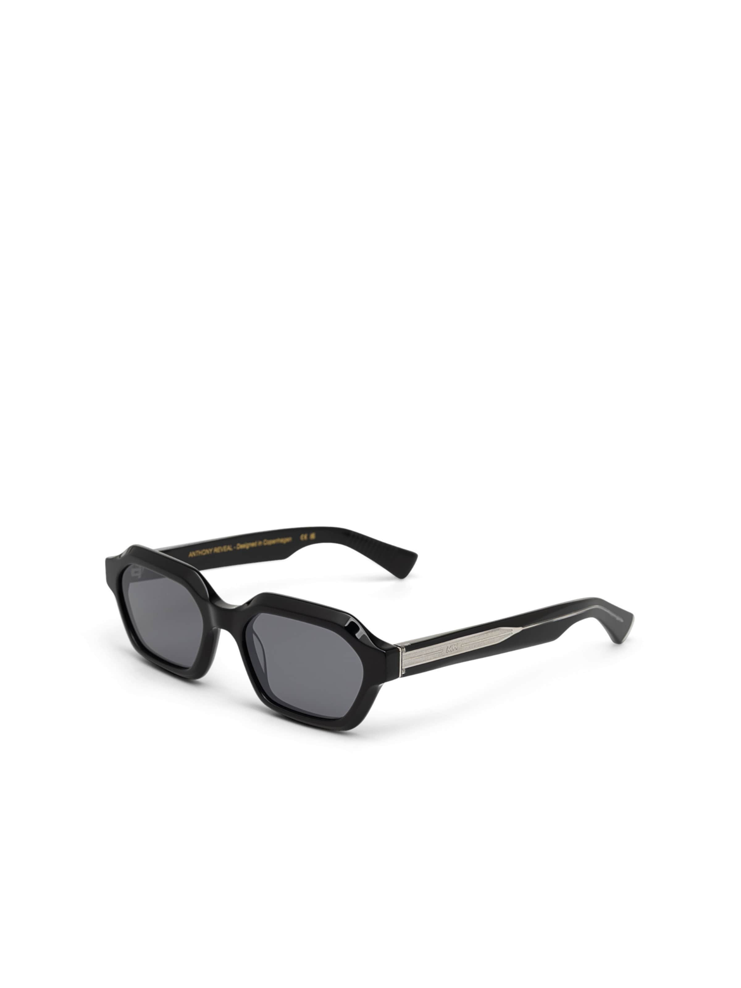 MessyWeekend Zonnebril 'Anthony Reveal' in Zwart: voorkant