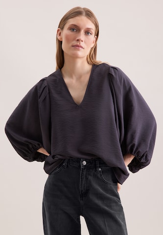 Chemisier SEIDENSTICKER en gris : devant