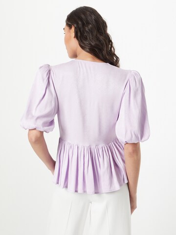 Custommade - Blusa 'Diya' em roxo