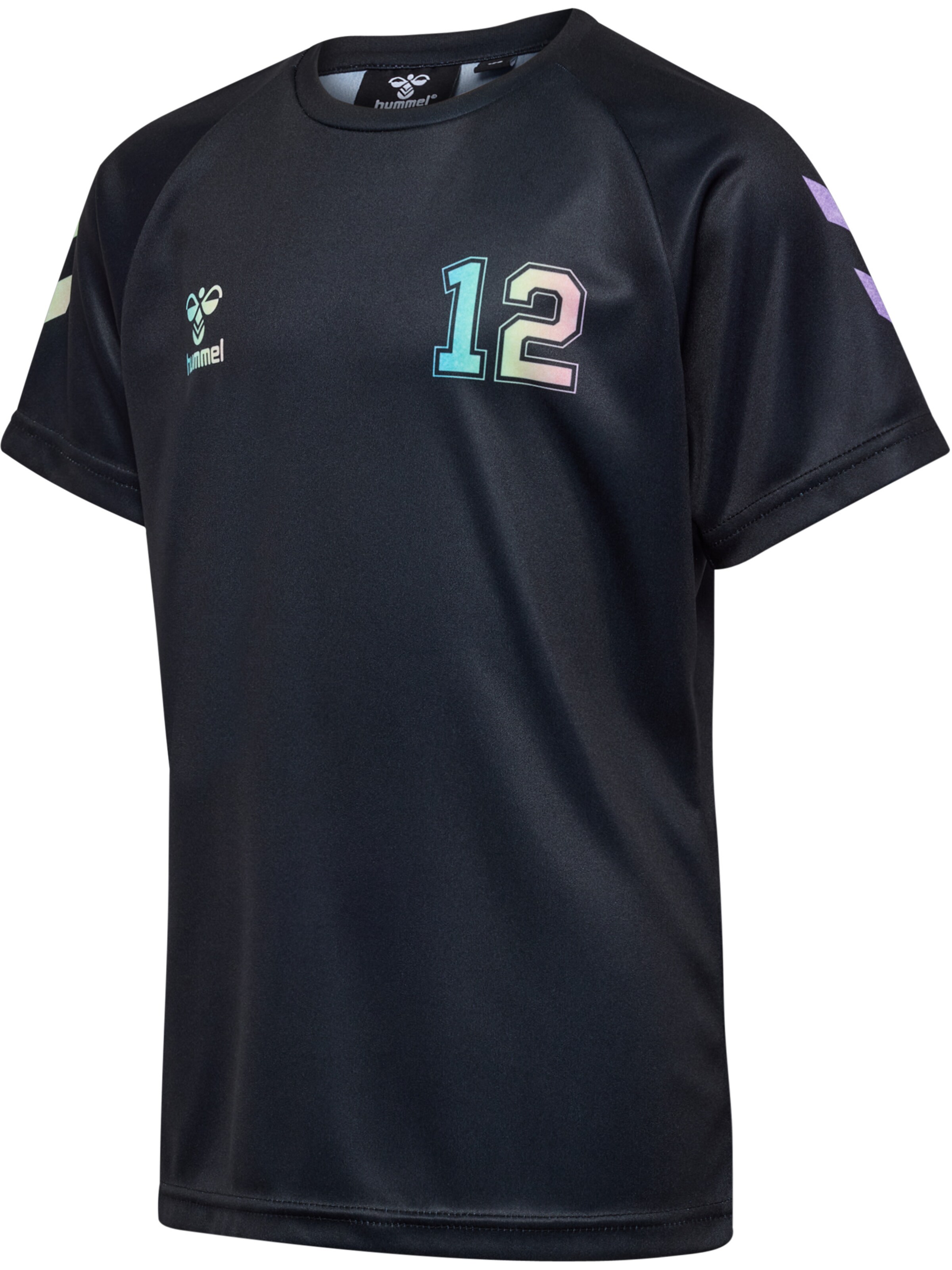 Hummel Performance shirt 'Shimmer' in Black