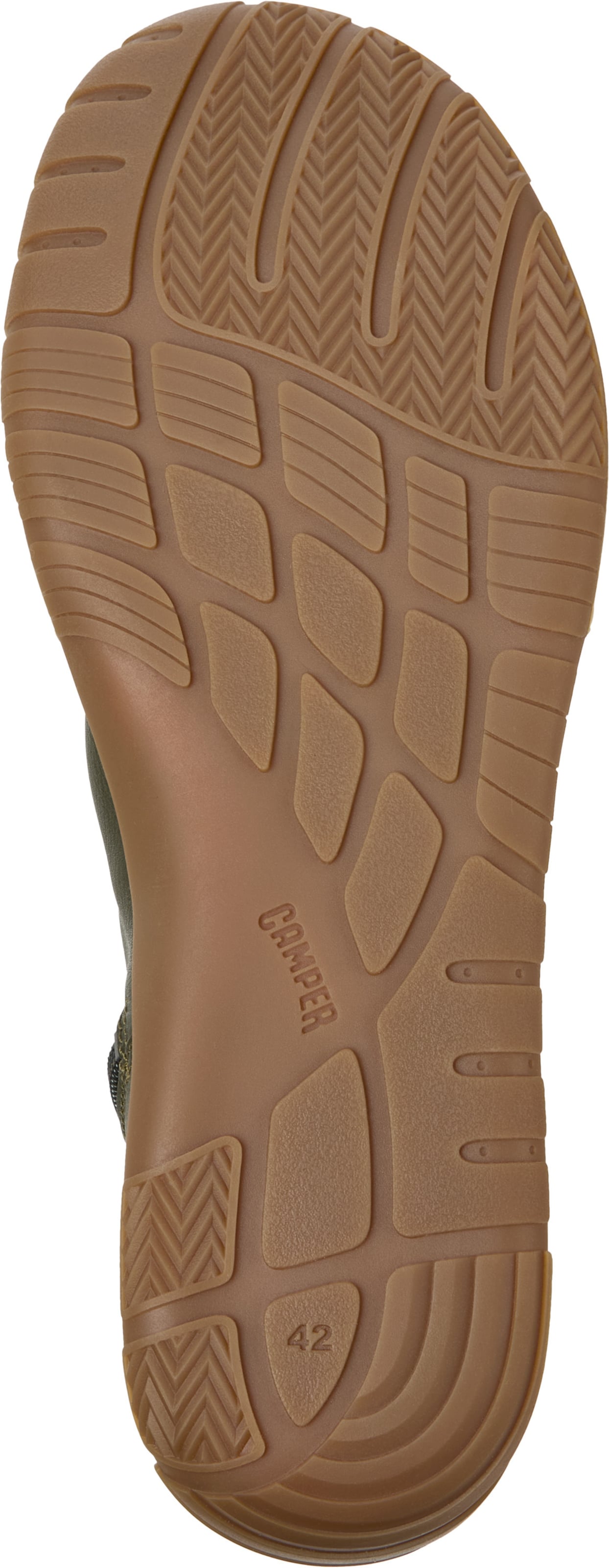 Sneaker alta ' Peu Path+ ' di CAMPER in verde