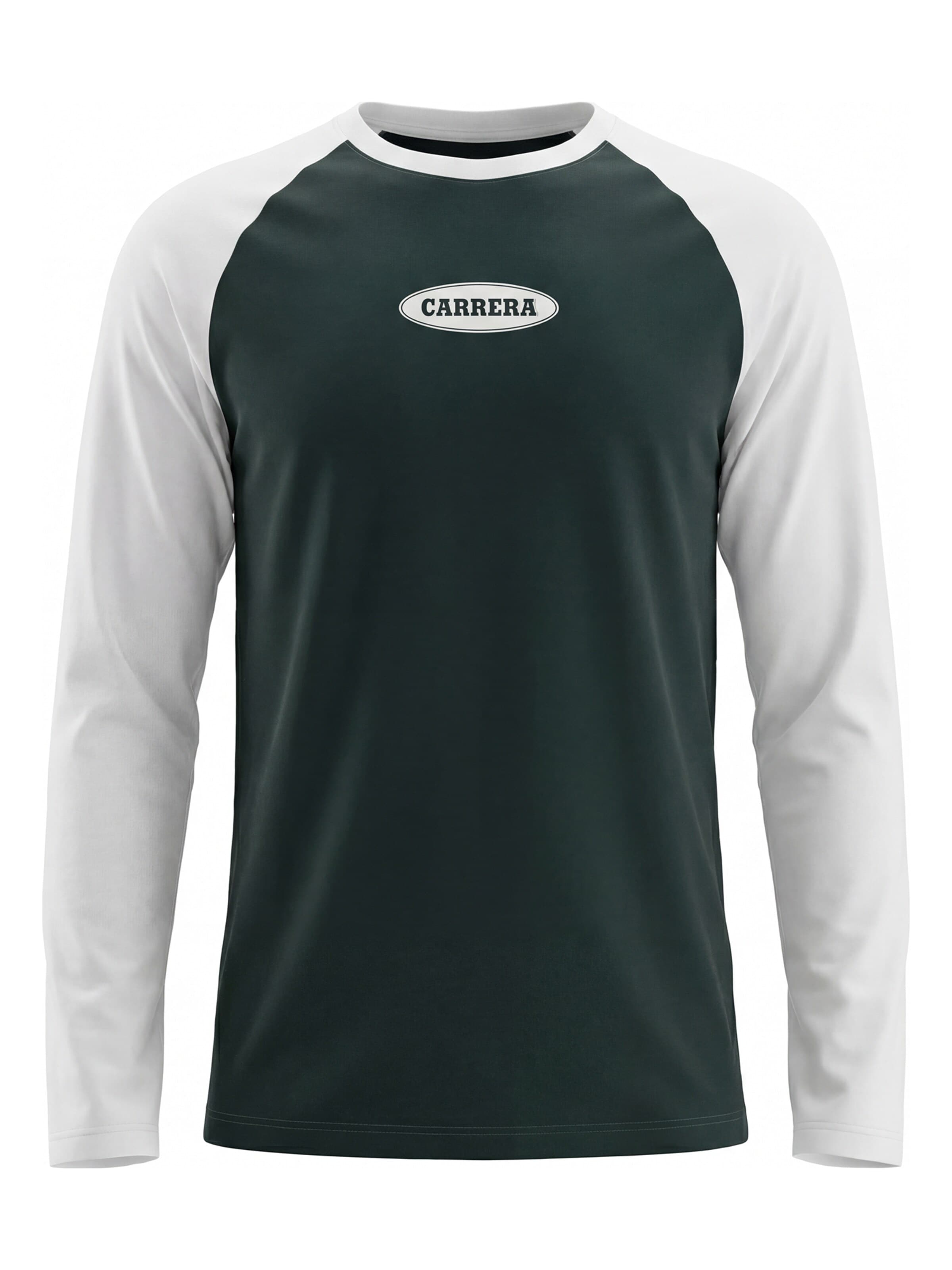 Carrera Jeans Shirt 'Replica Raglan' in Green: front