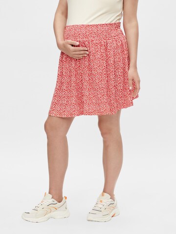 MAMALICIOUS Skirt 'BELLA' in Red: front