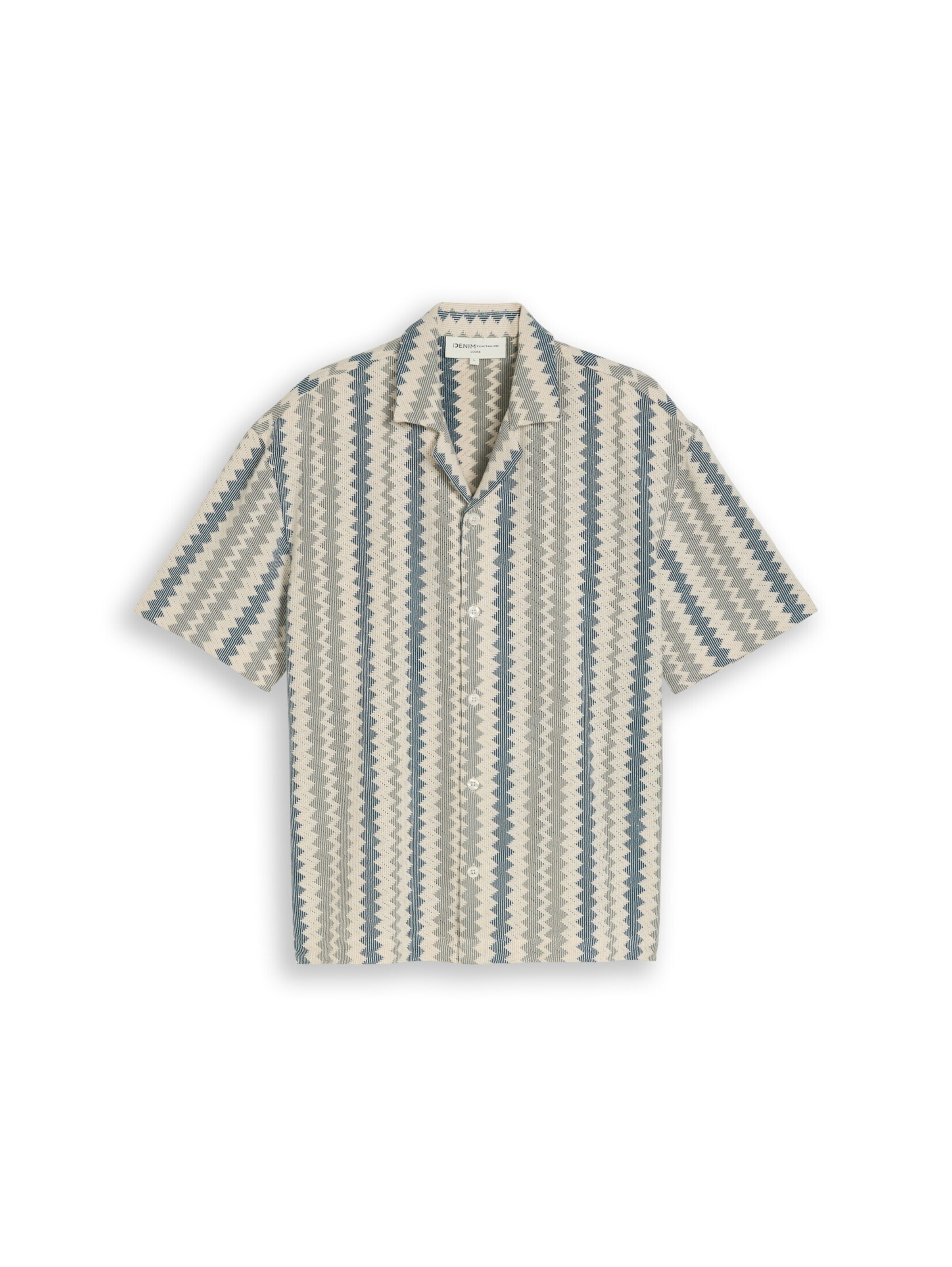 Comfort Fit Cămașă de la TOM TAILOR DENIM pe verde: față