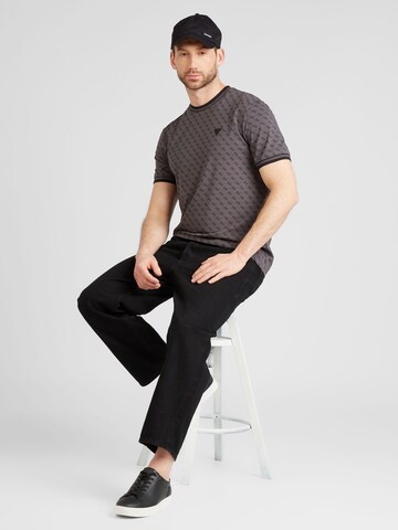 GUESS - Camisa 'MARSHALL' em cinzento