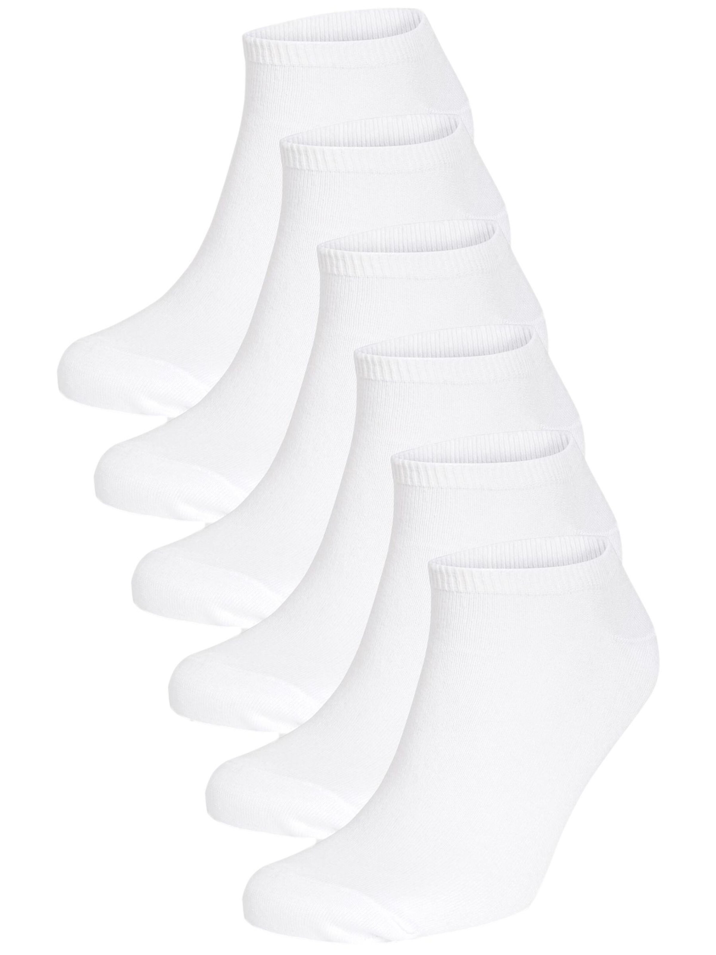Next Къси чорапи в бяло: отпред