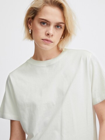 T-shirt 'PALMER' ICHI en blanc