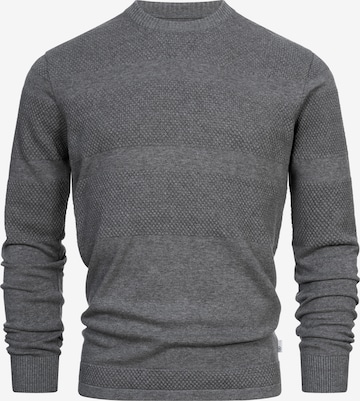 Kronstadt Sweater 'Hannes' in Grey: front