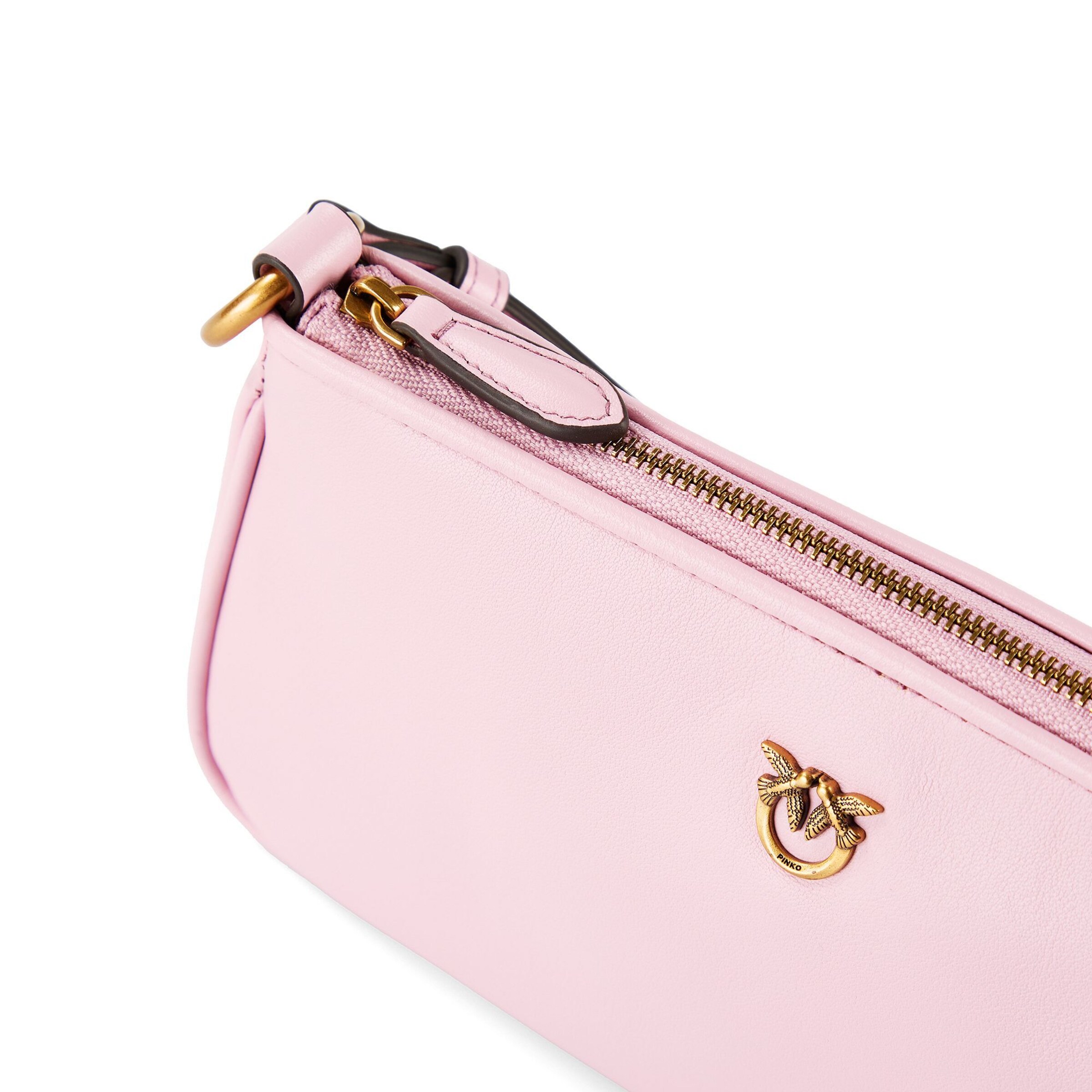 Borsa a tracolla 'Half Moon' di PINKO in rosa