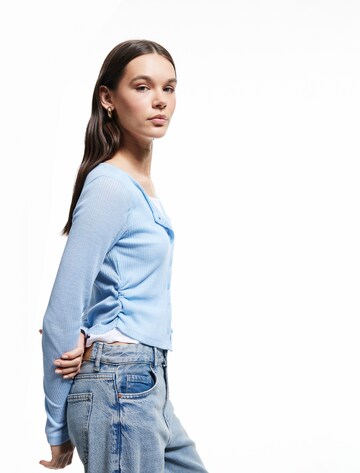 Koton Knit Cardigan in Blue