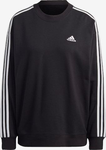 ADIDAS SPORTSWEAR Athletic Sweatshirt 'Essentials' in Black: front