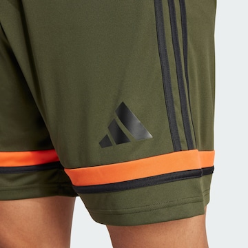 ADIDAS PERFORMANCE Regular Workout Pants 'Squadra 25' in Green