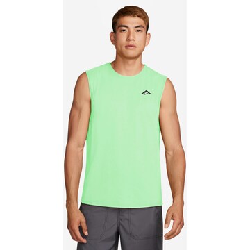 NIKE Performance Shirt 'Trail' in Green: front
