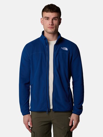 THE NORTH FACE Athletic fleece jacket '100 Glacier' in Blue