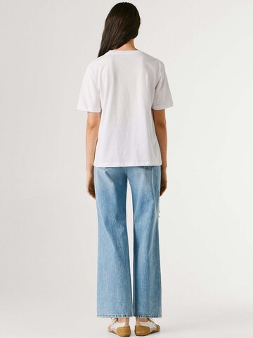 T-shirt 'Martha' Pepe Jeans en blanc