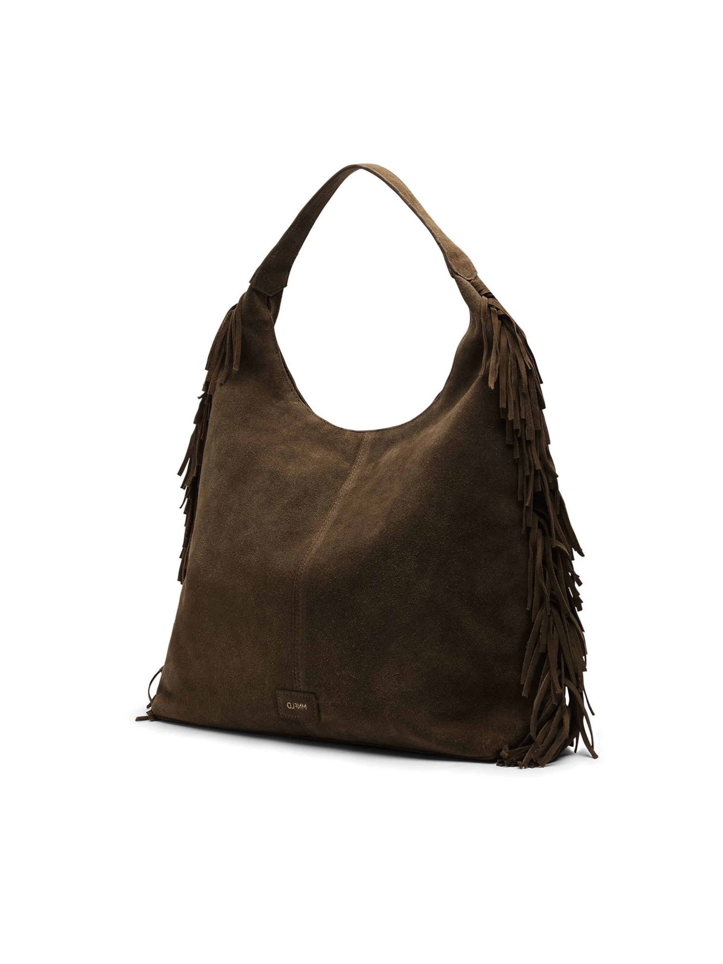 MANFIELD Schoudertas in Bruin