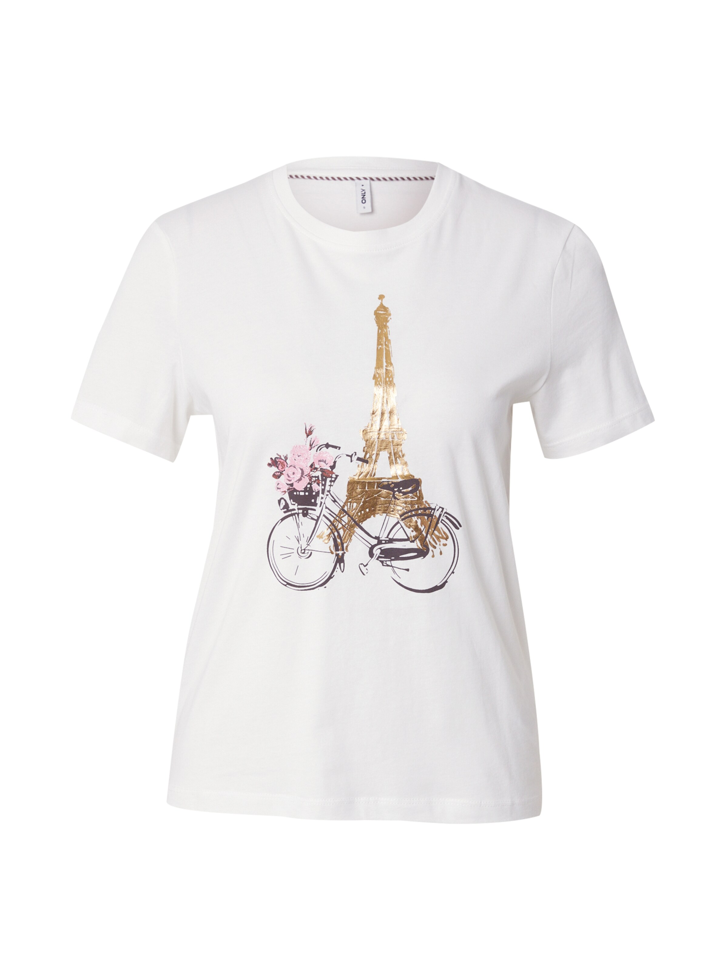 ONLY Póló 'ONLKITA' - fehér: elől