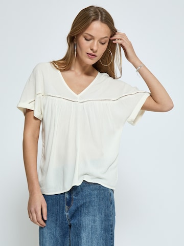DESIRES Blouse 'Aggi' in Wit: voorkant