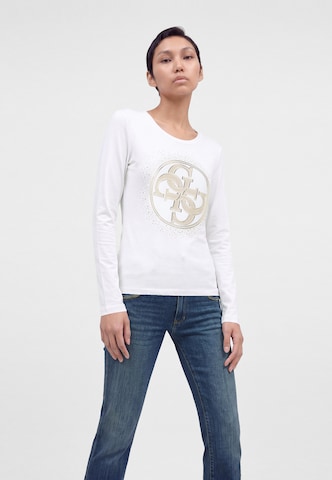 Tricou de la GUESS pe alb