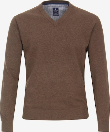 redmond Sweater 'Basic' in Brown: front