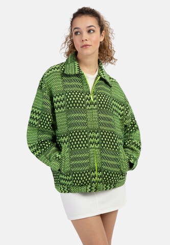 MYMO - Chaqueta de entretiempo en verde: frente