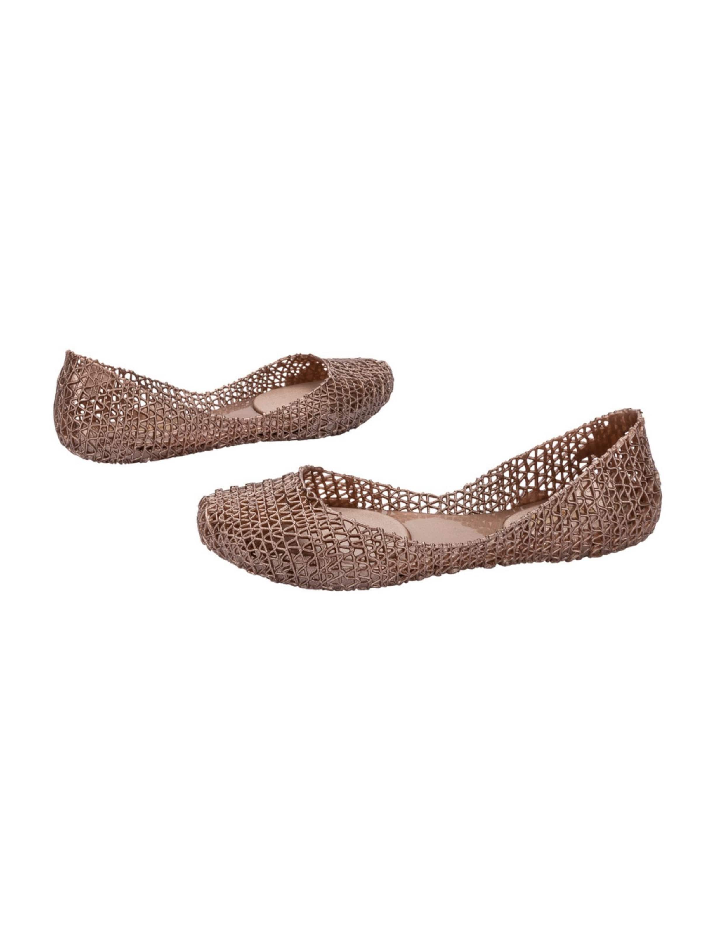 MELISSA Ballerina 'Campana Papel' in Gold