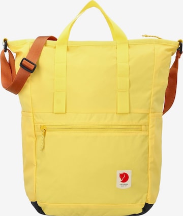 Fjällräven Backpack 'High Coast' in Yellow: front