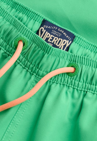 Superdry & Co Zwemshorts in Groen