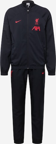 NIKE Sports Suit in Black: front