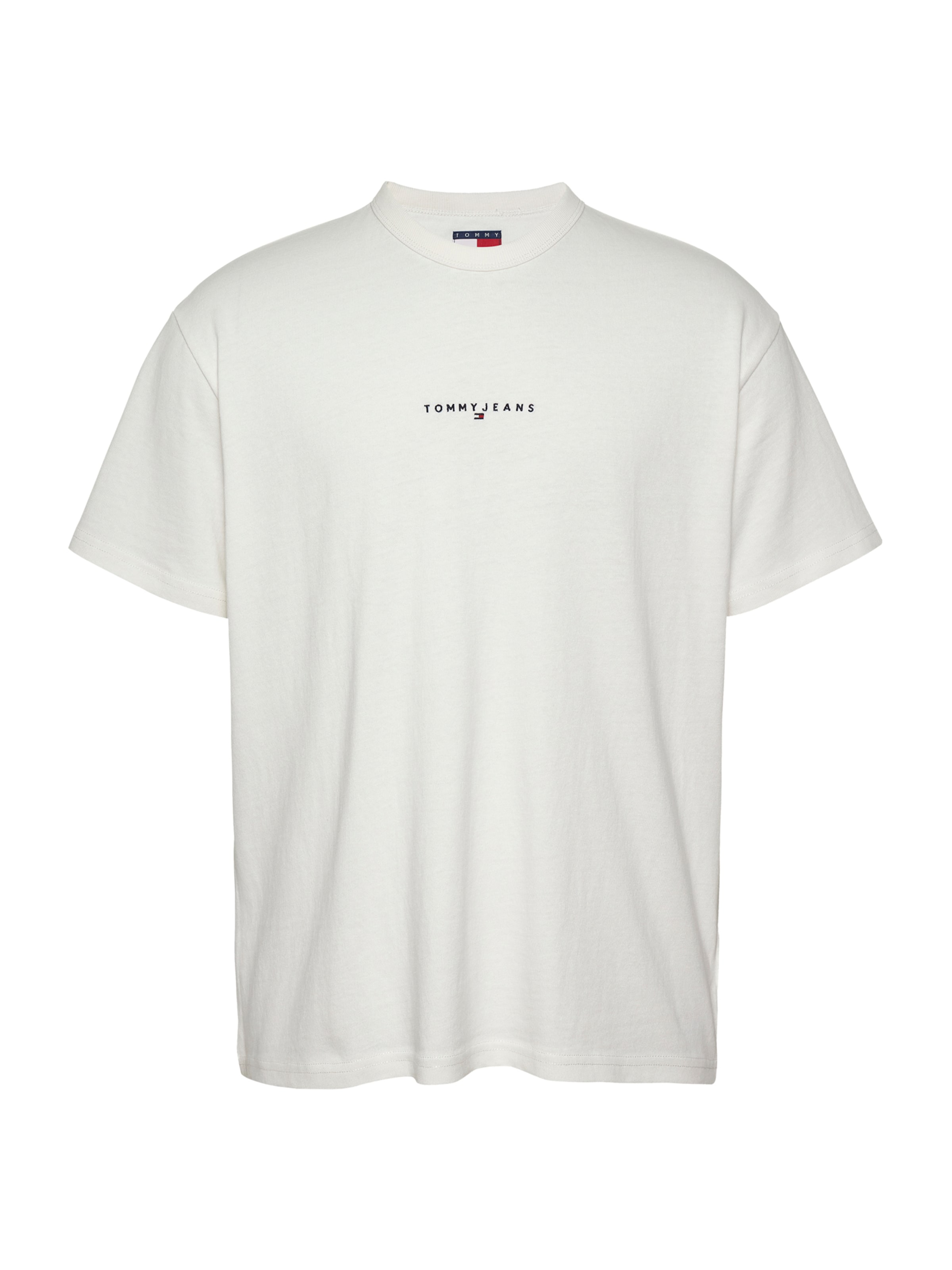 Tricou de la Tommy Jeans pe alb: față