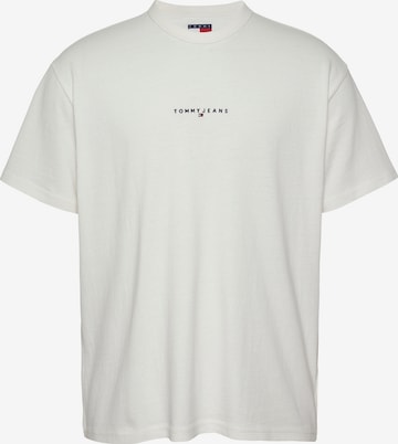 Tricou de la Tommy Jeans pe alb: față