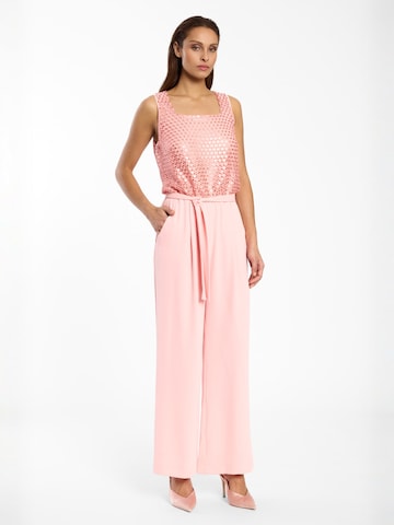 Ana Alcazar Jumpsuit 'Dalyn' in Roze