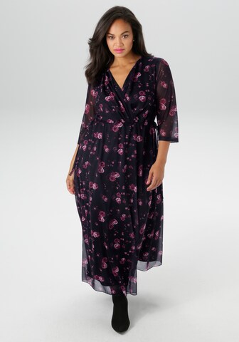 Aniston Kleid in Schwarz: Vorderseite