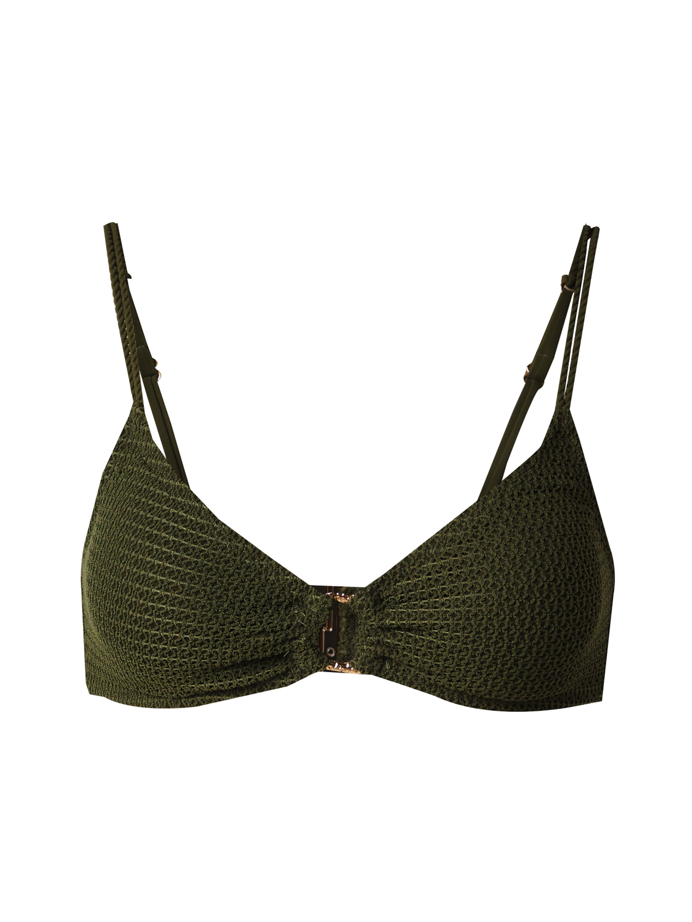 Bustino Top per bikini 'Cairo' di Hunkemöller in verde: frontale