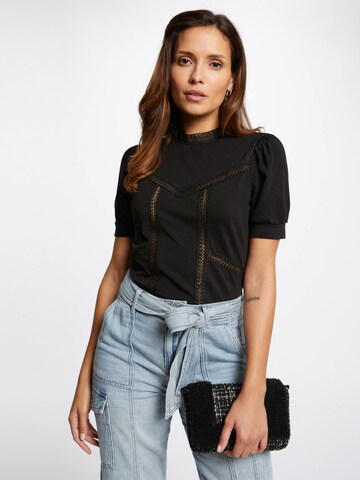 Morgan Blouse in Zwart