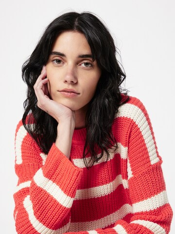 JDY Sweater 'JUSTY' in Red