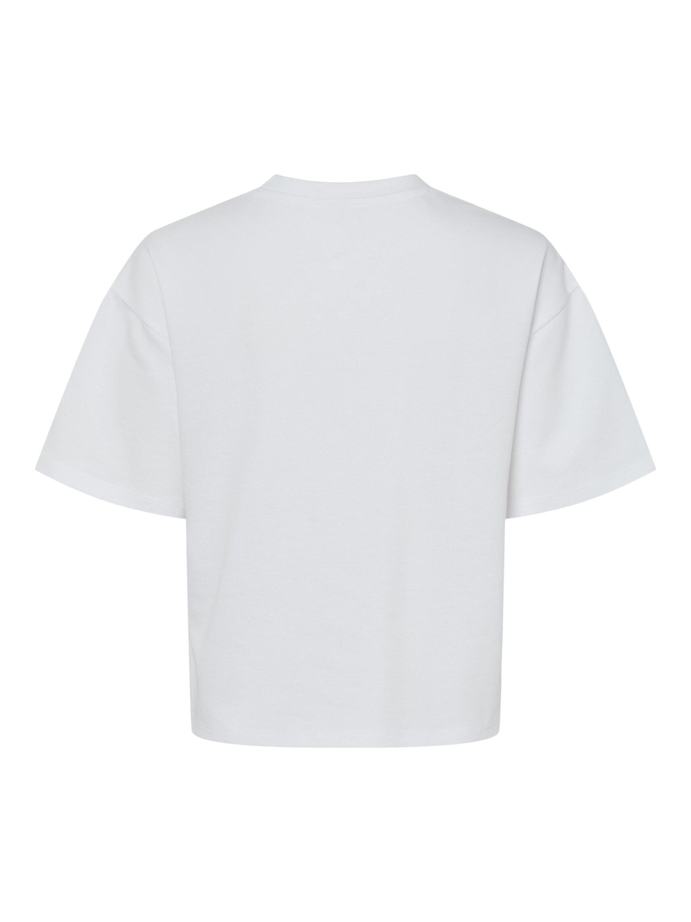 T-shirt 'PCSkylar' PIECES en blanc