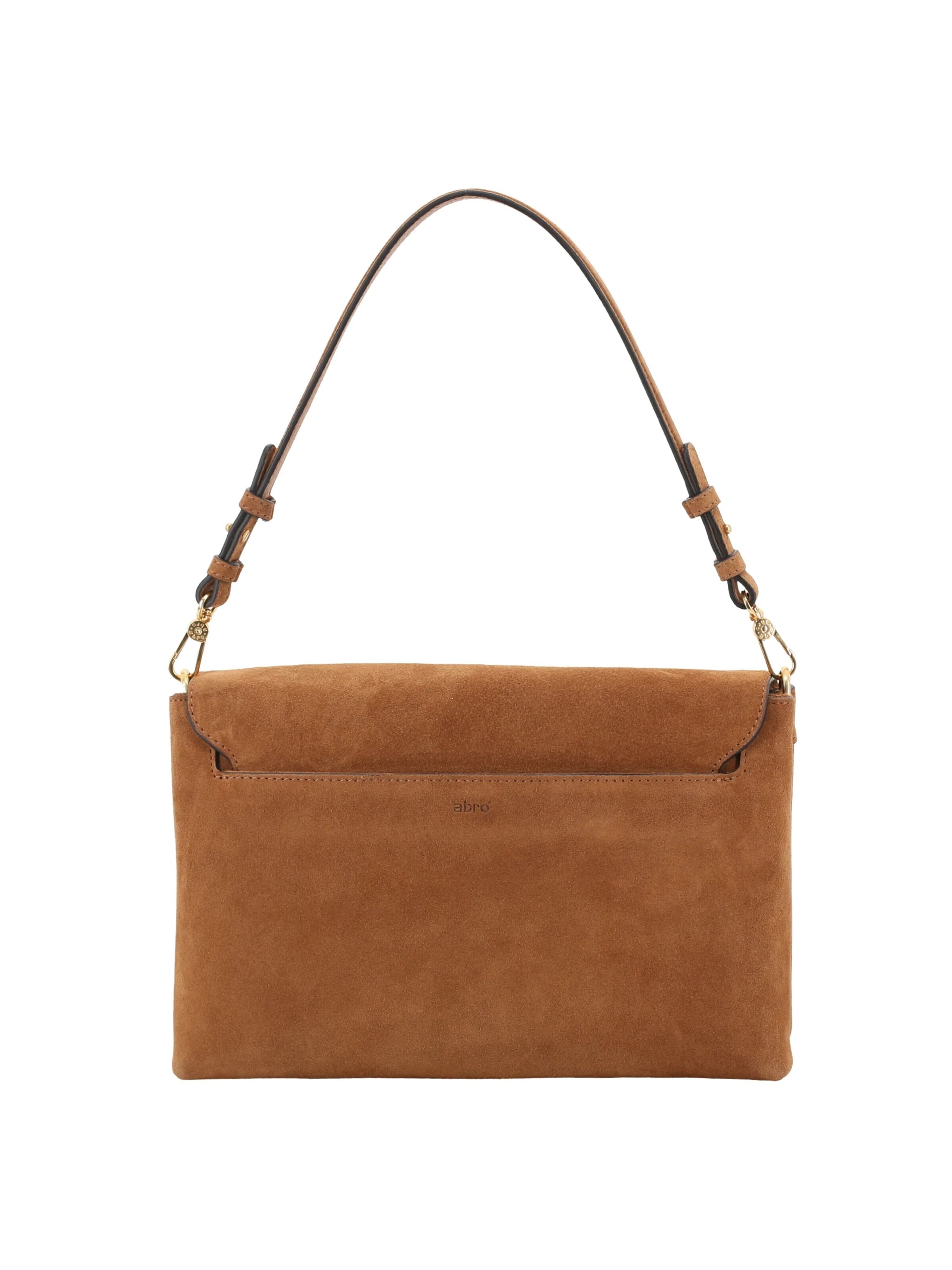 ABRO Schultertasche 'TWIST'‌‌‌‌‌ in Braun