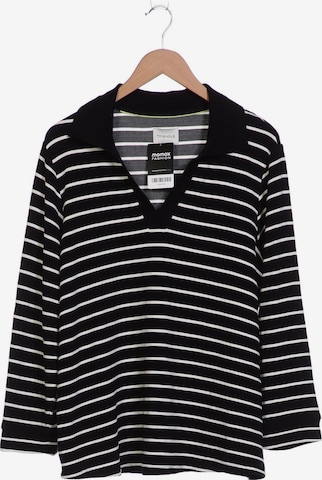 TRIANGLE Sweatshirt & Zip-Up Hoodie in 4XL in Black: front