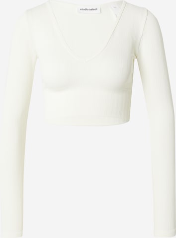 STUDIO SELECT Тениска 'Doro' в бяло: отпред